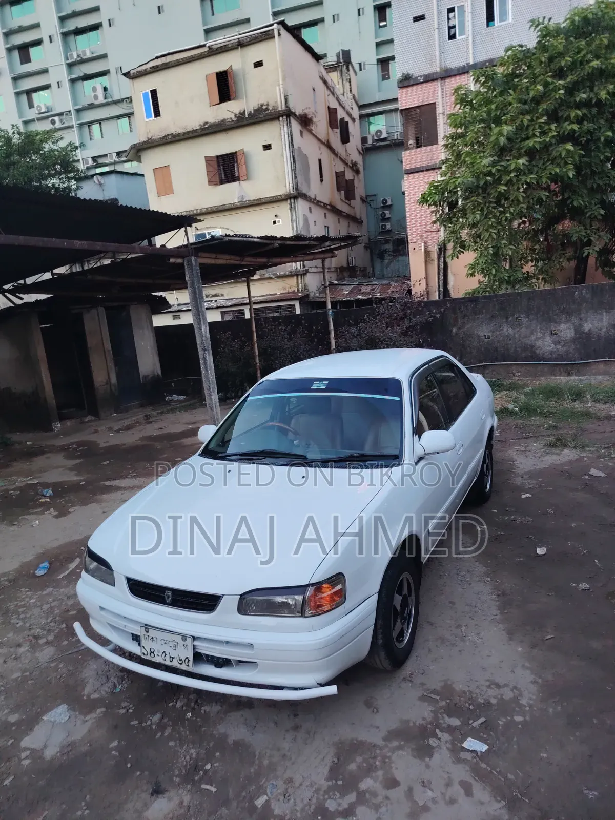 টয়োটা করোল্লা অটোমেটিক ১৯৯৫ হোয়াইট