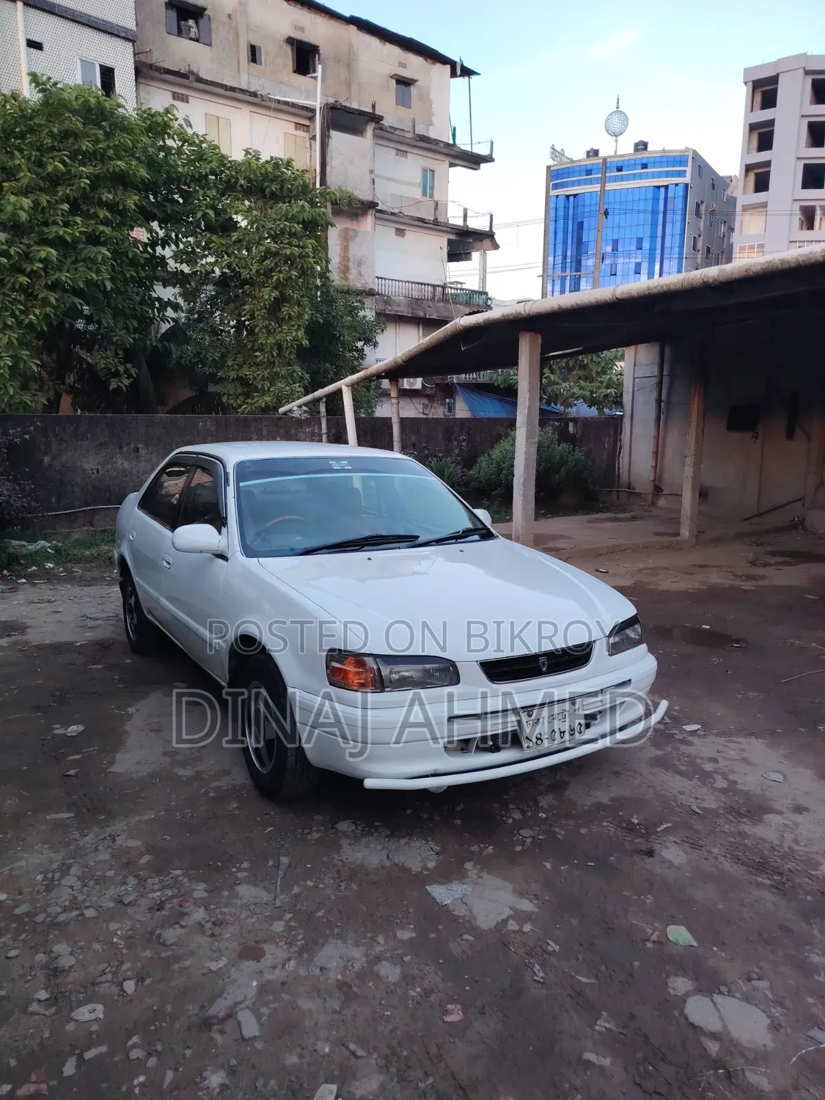 টয়োটা করোল্লা অটোমেটিক ১৯৯৫ হোয়াইট
