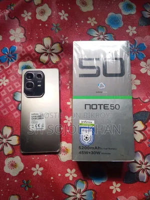 New Infinix Note 50 4G 256 GB Gray
