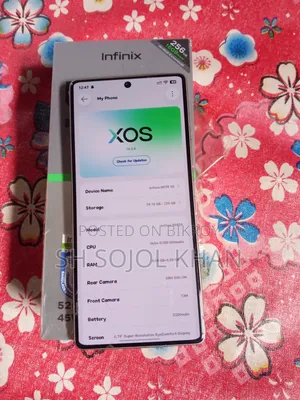 New Infinix Note 50 4G 256 GB Gray