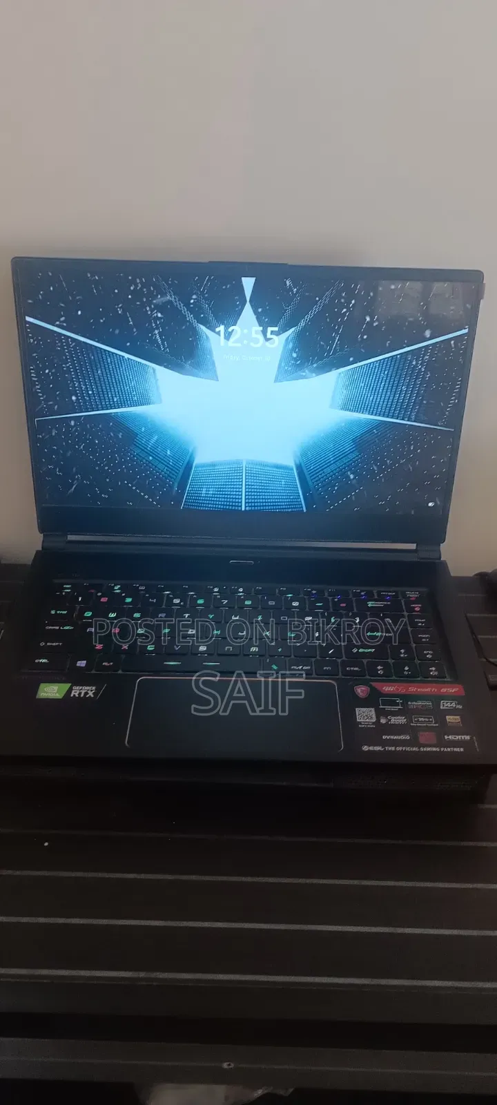 Laptop MSI GS65 Stealth 9SE 16GB Intel Core i7 SSD 512GB