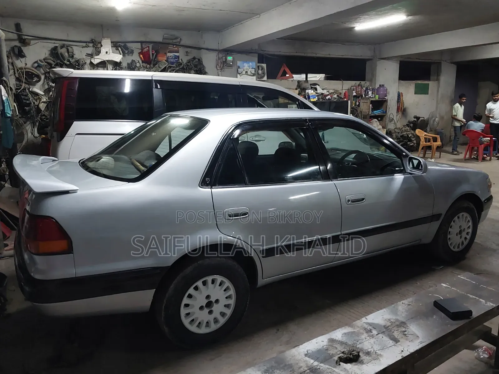 Toyota Corolla Sedan 1995 Silver