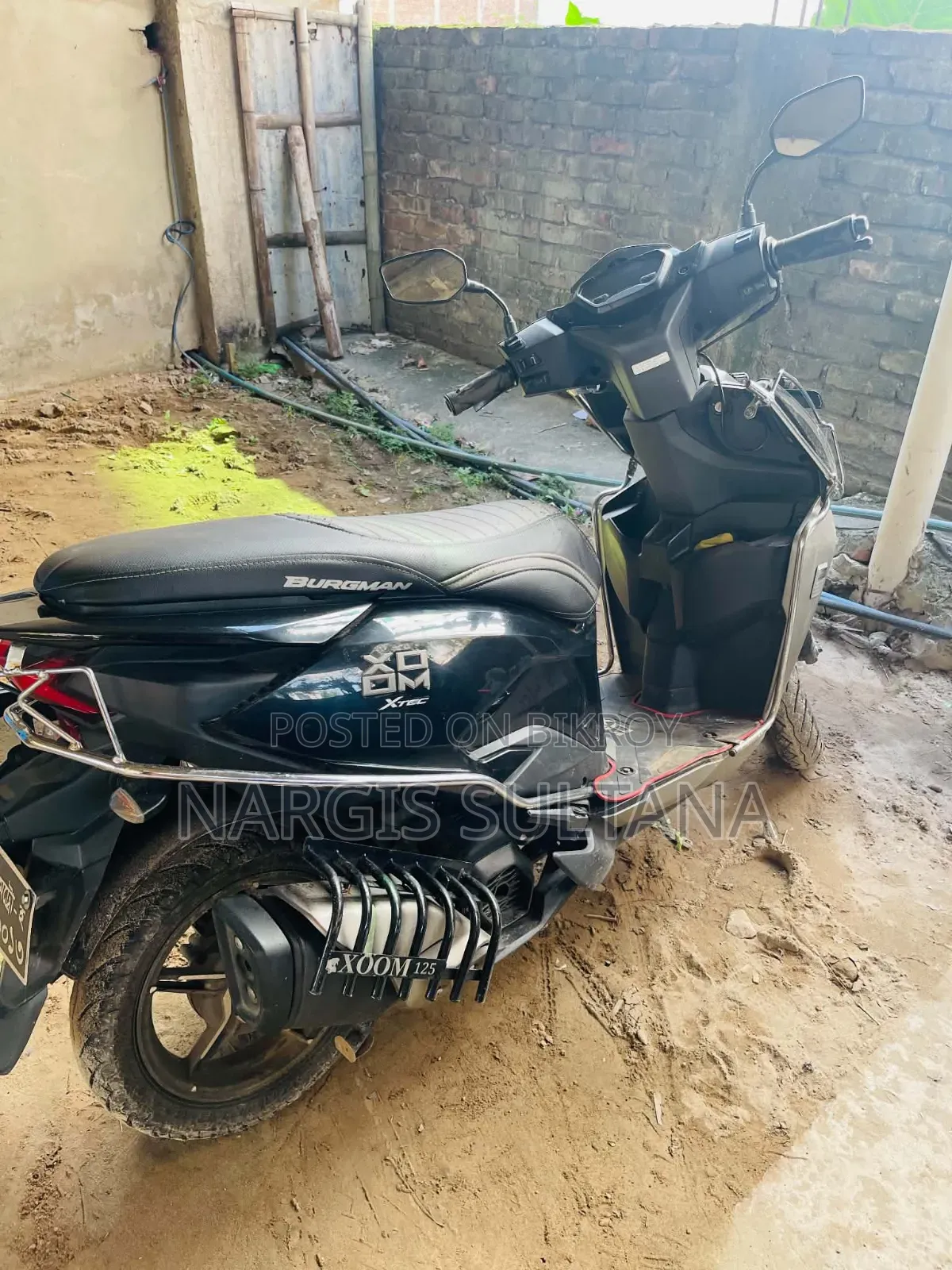হিরো জুম ১১০ এক্সটেক ২০২৫ ব্ল্যাক