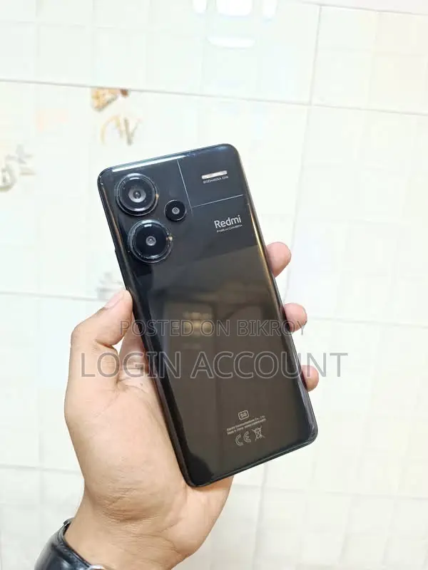 শাওমি রেডমি নোট ১৩ প্রো প্লাস ২৫৬ জিবি ব্ল্যাক