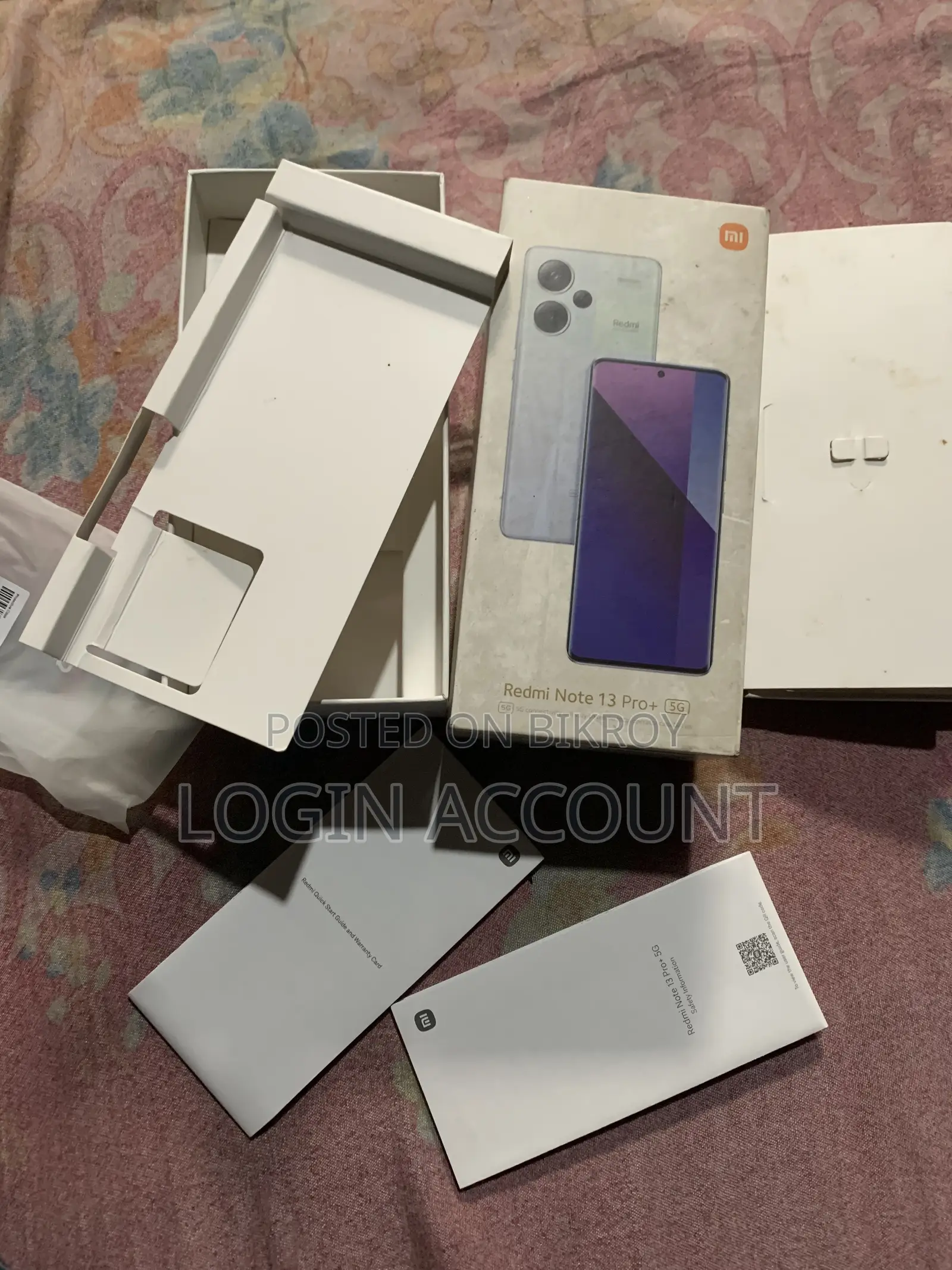 শাওমি রেডমি নোট ১৩ প্রো প্লাস ২৫৬ জিবি ব্ল্যাক