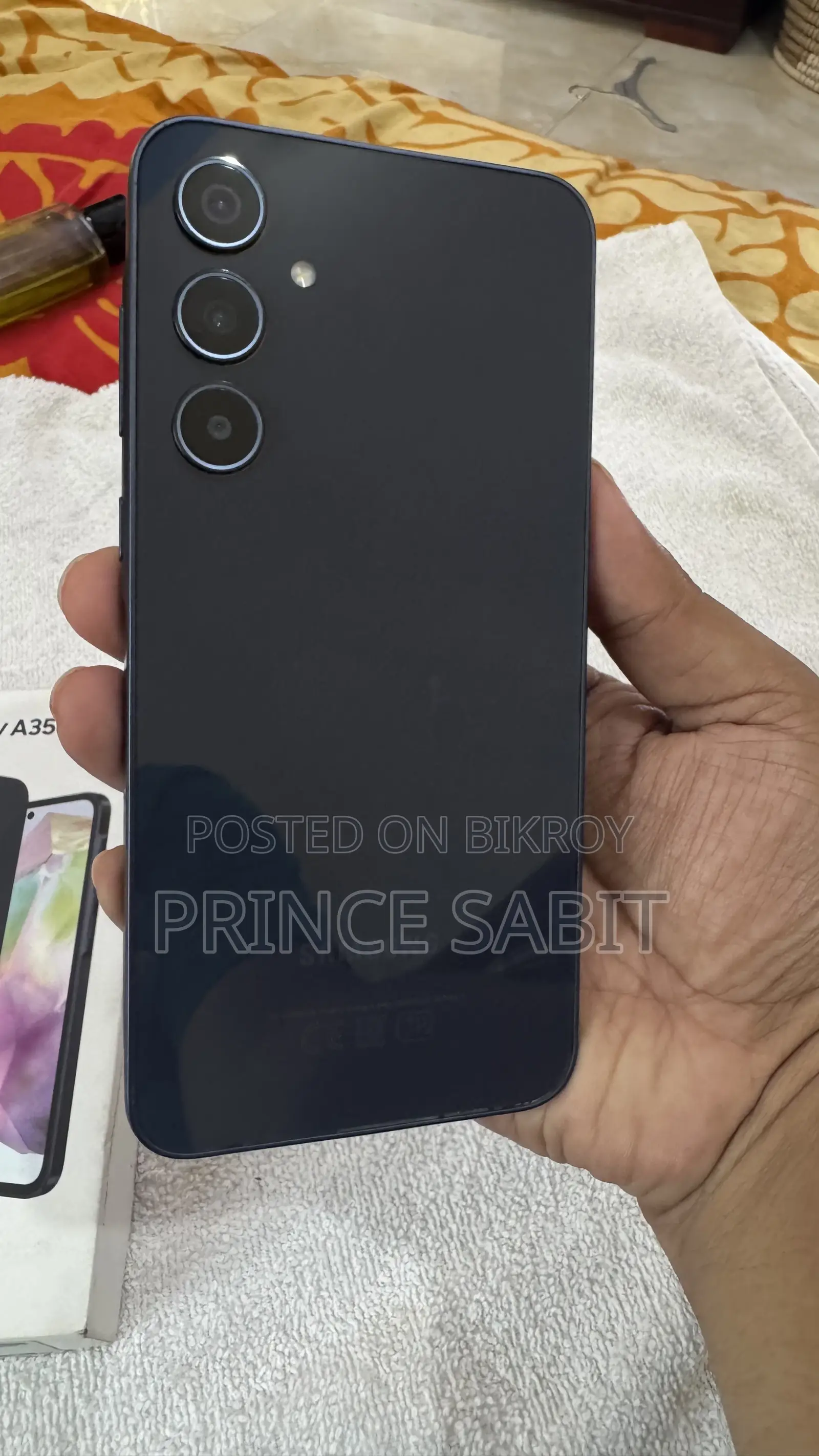 স্যামসাং গ্যালাক্সি এ৩৫ ১২৮ জিবি নীল