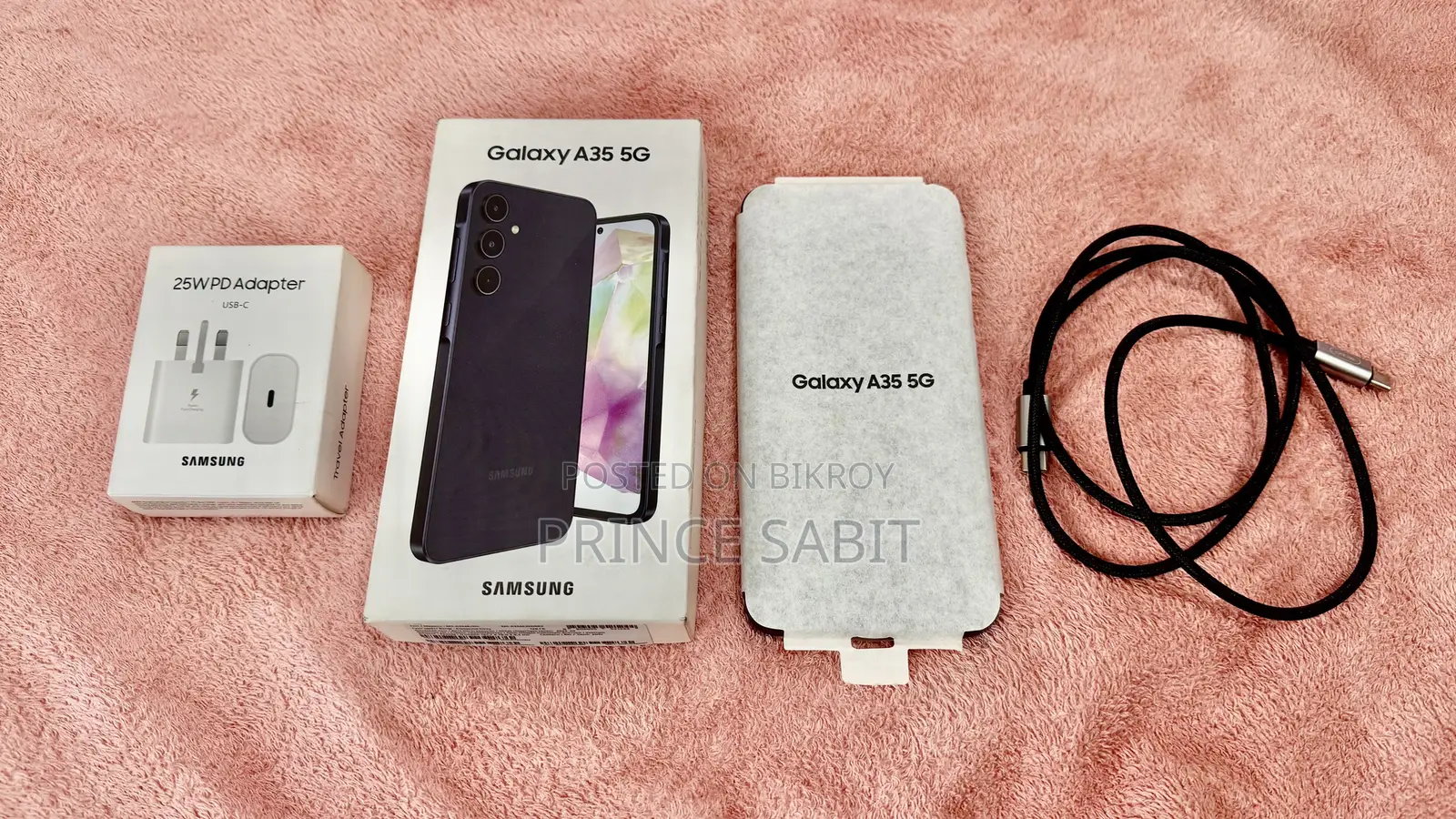 স্যামসাং গ্যালাক্সি এ৩৫ ১২৮ জিবি নীল