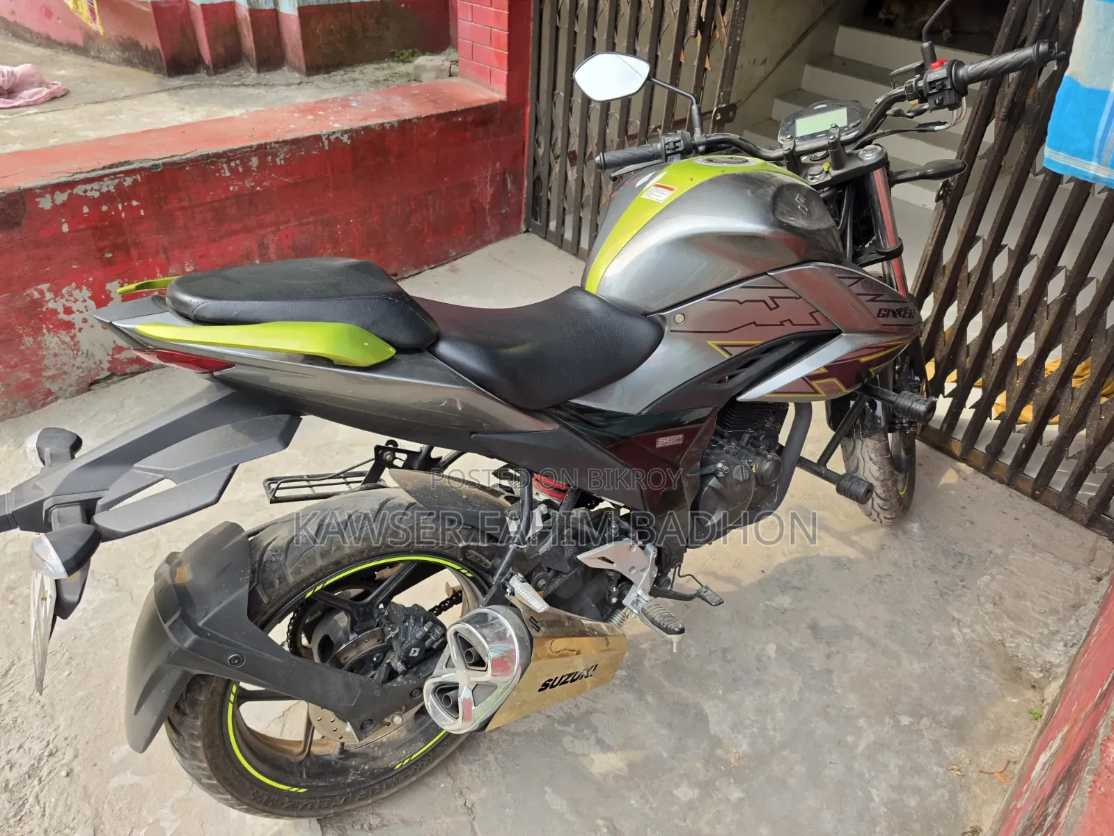 Suzuki Gixxer 2026 Gray