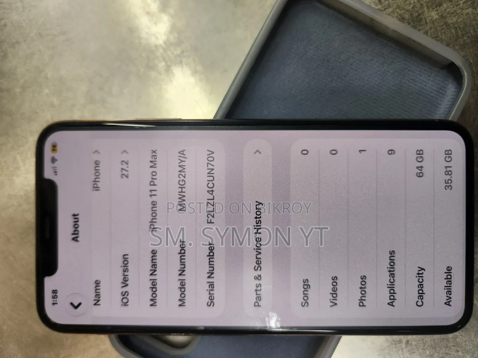 Apple iPhone 11 Pro Max 64 GB Pink
