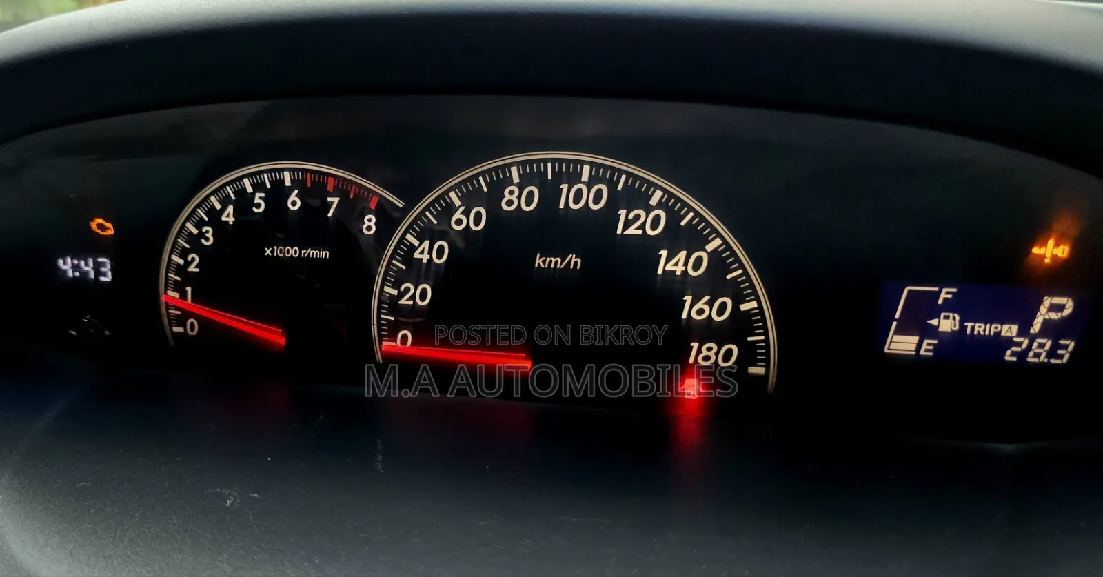 Toyota Vitz 2010 Gray