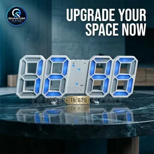 3D LED Digital Clock