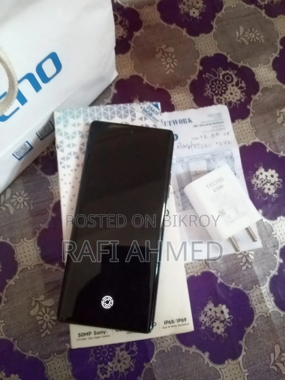Tecno Camon 40 Pro 4G 256 GB Gray