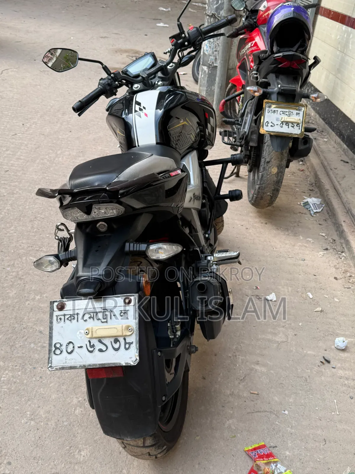 TVS Apache RTR 160 4V 2022 Black