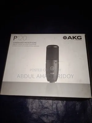 AKG P120 High-Performance Condenser Studio Microphone Fresh