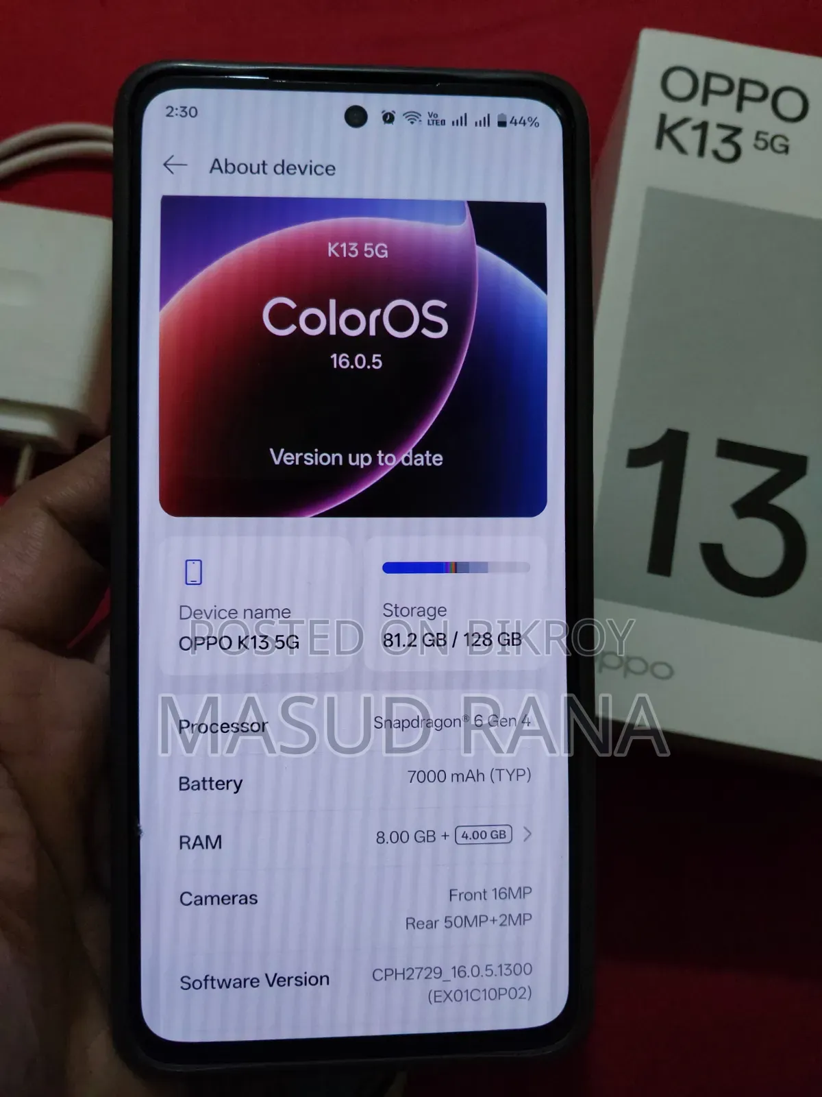 Oppo K13 5G 128 GB Black