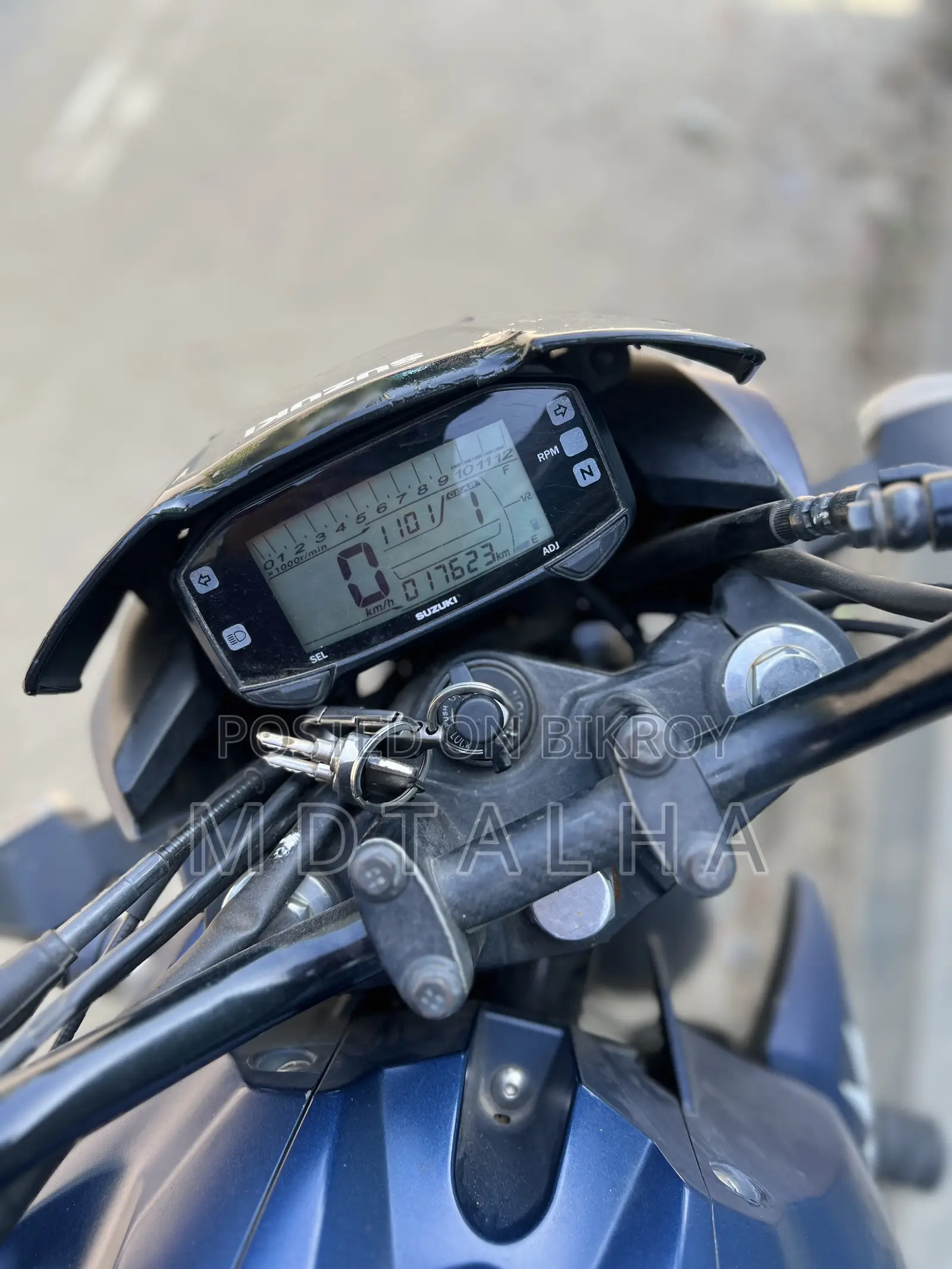 Suzuki Gixxer 2024 Blue