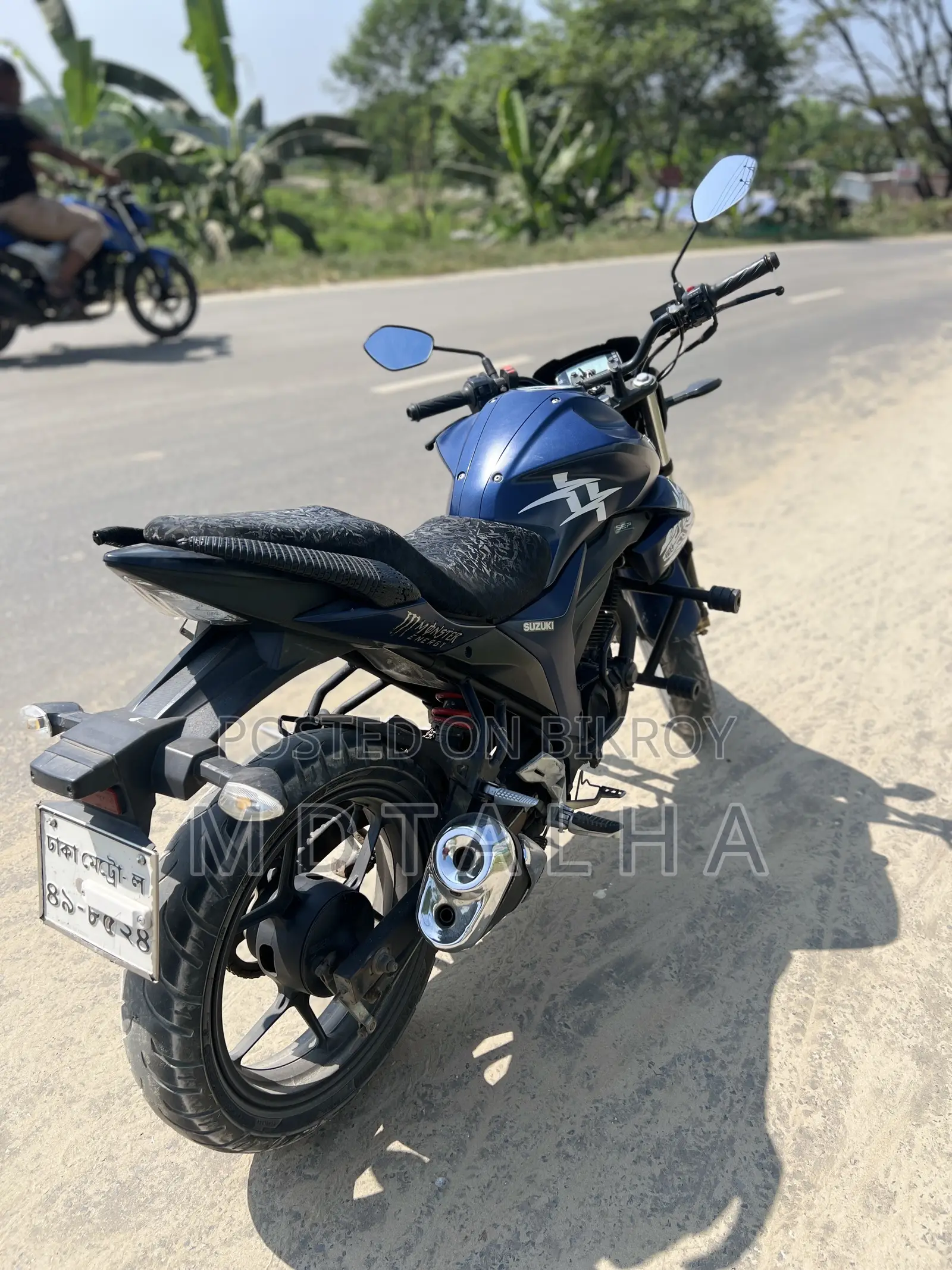 Suzuki Gixxer 2024 Blue