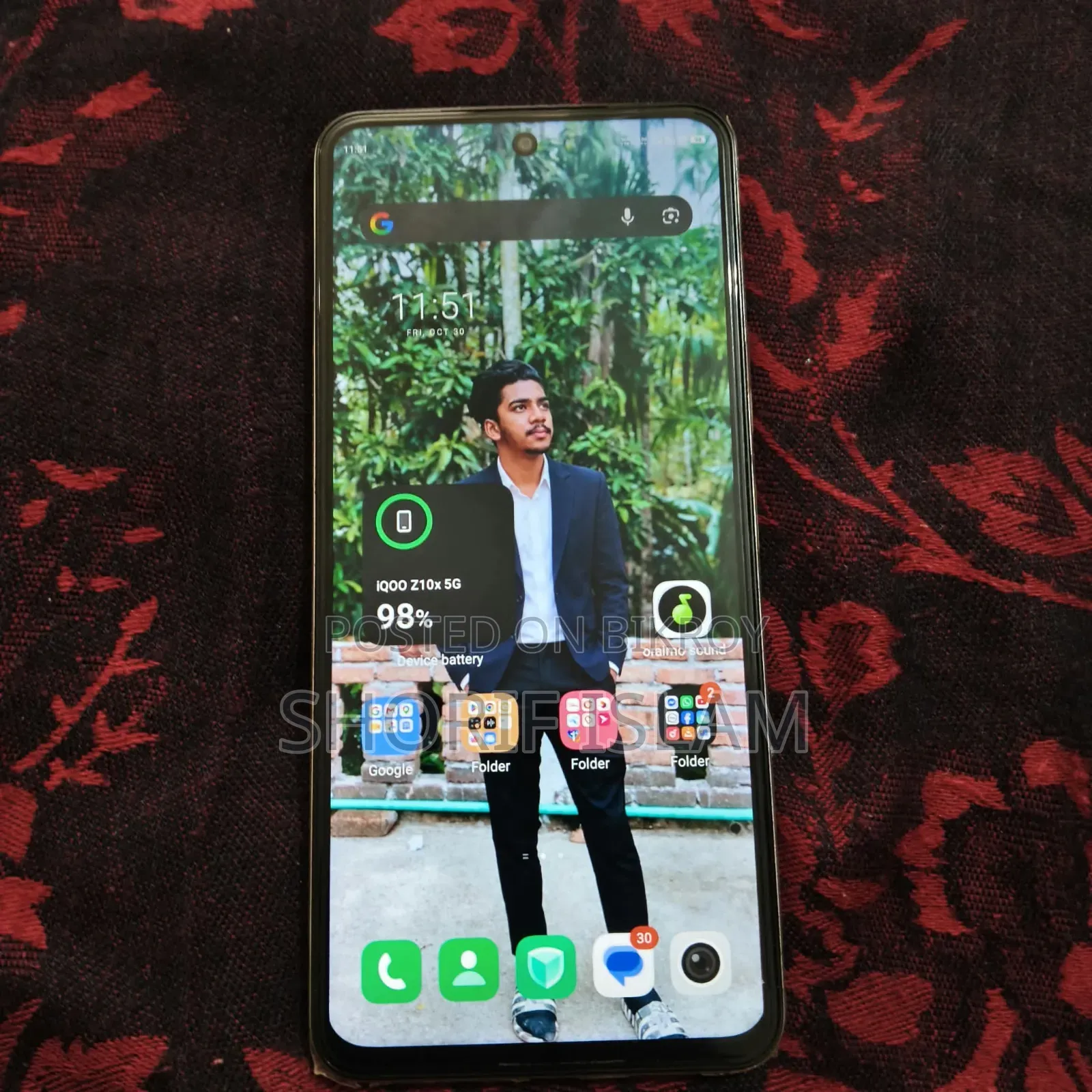 New iQOO Z10x 128 GB Silver