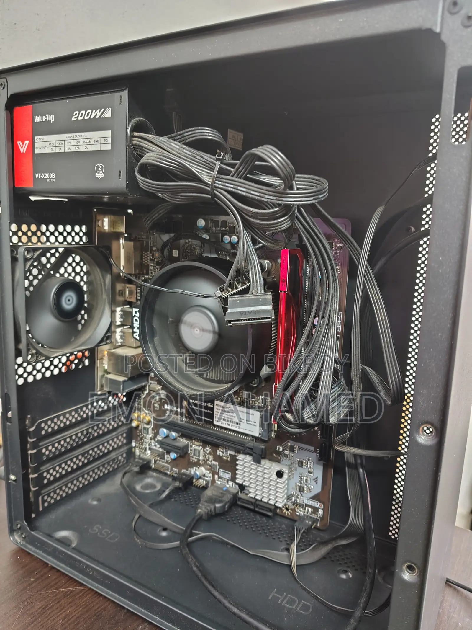 Desktop Computer MSI 8GB AMD Ryzen 5 SSD 256GB