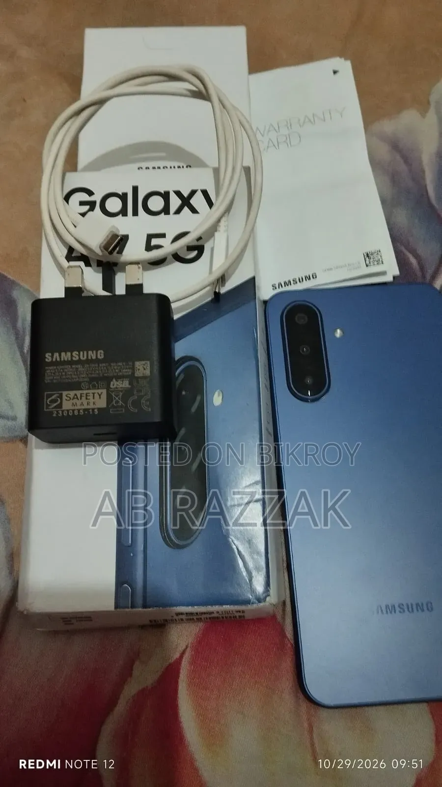 Samsung Galaxy A17 5G 256 GB Blue