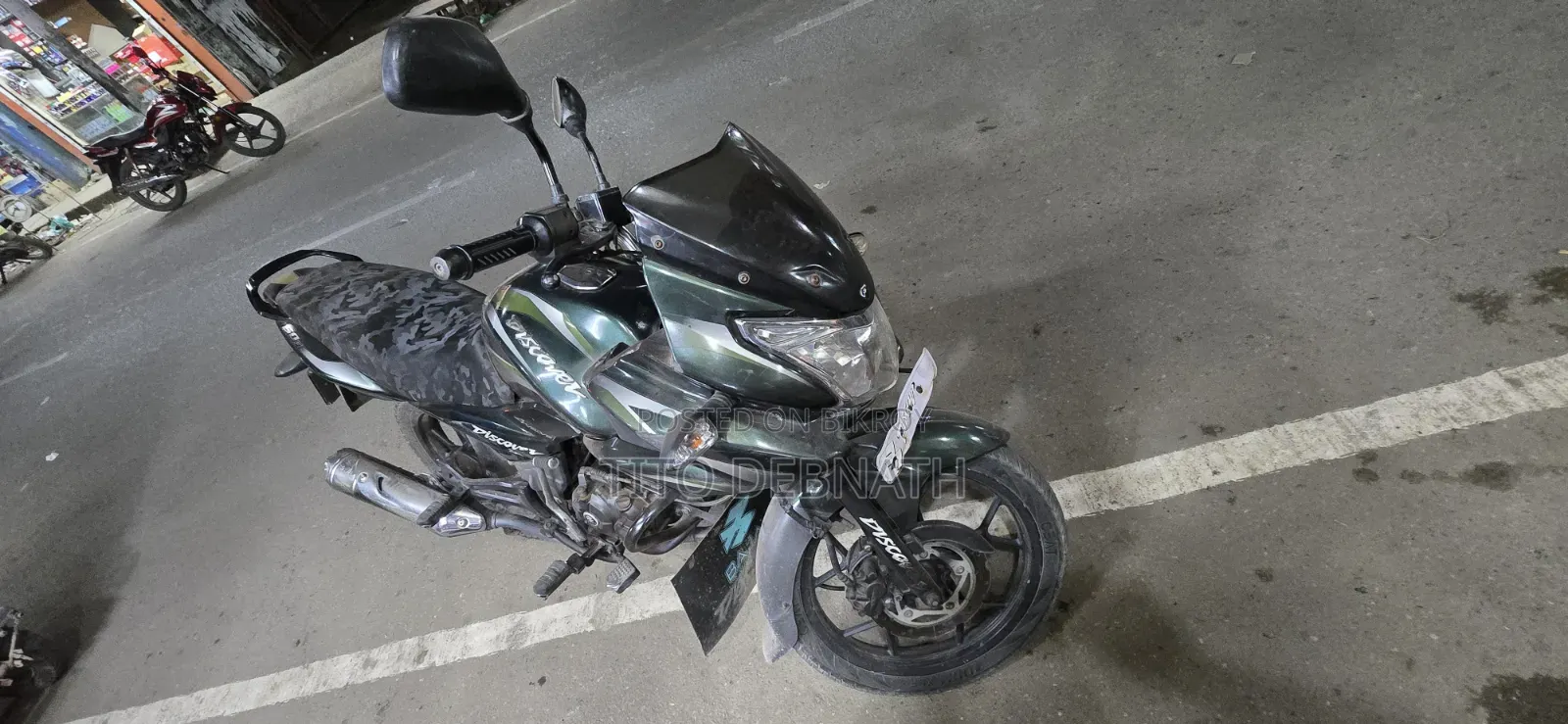 Bajaj Discover 150 2017 Green