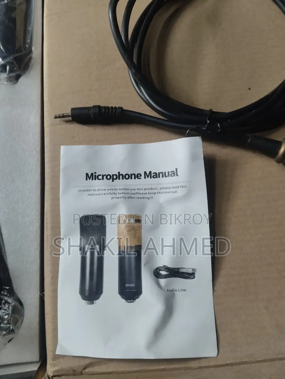BM800 Condenser Microphone Full Studio Package
