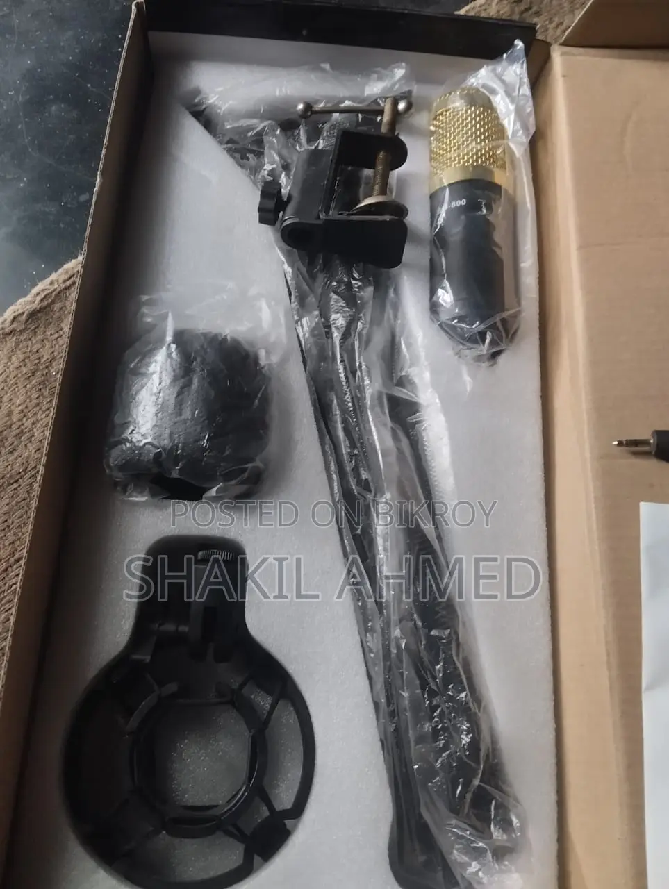 BM800 Condenser Microphone Full Studio Package