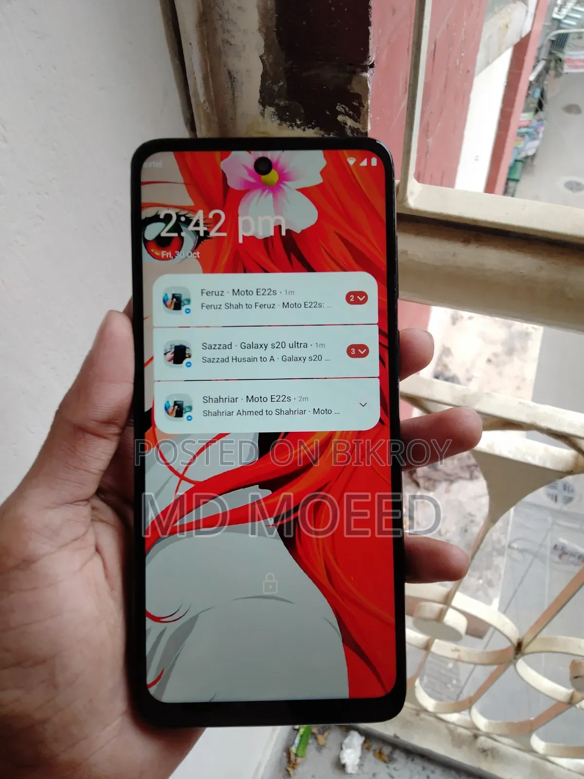 Motorola Moto E22s 64 GB Black