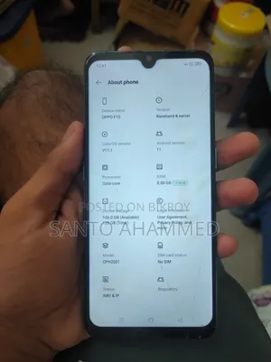Oppo F15 128 GB White