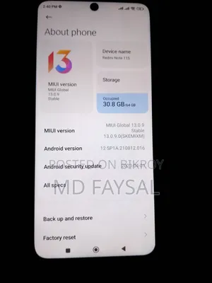 Xiaomi Redmi Note 11S 64 GB Blue