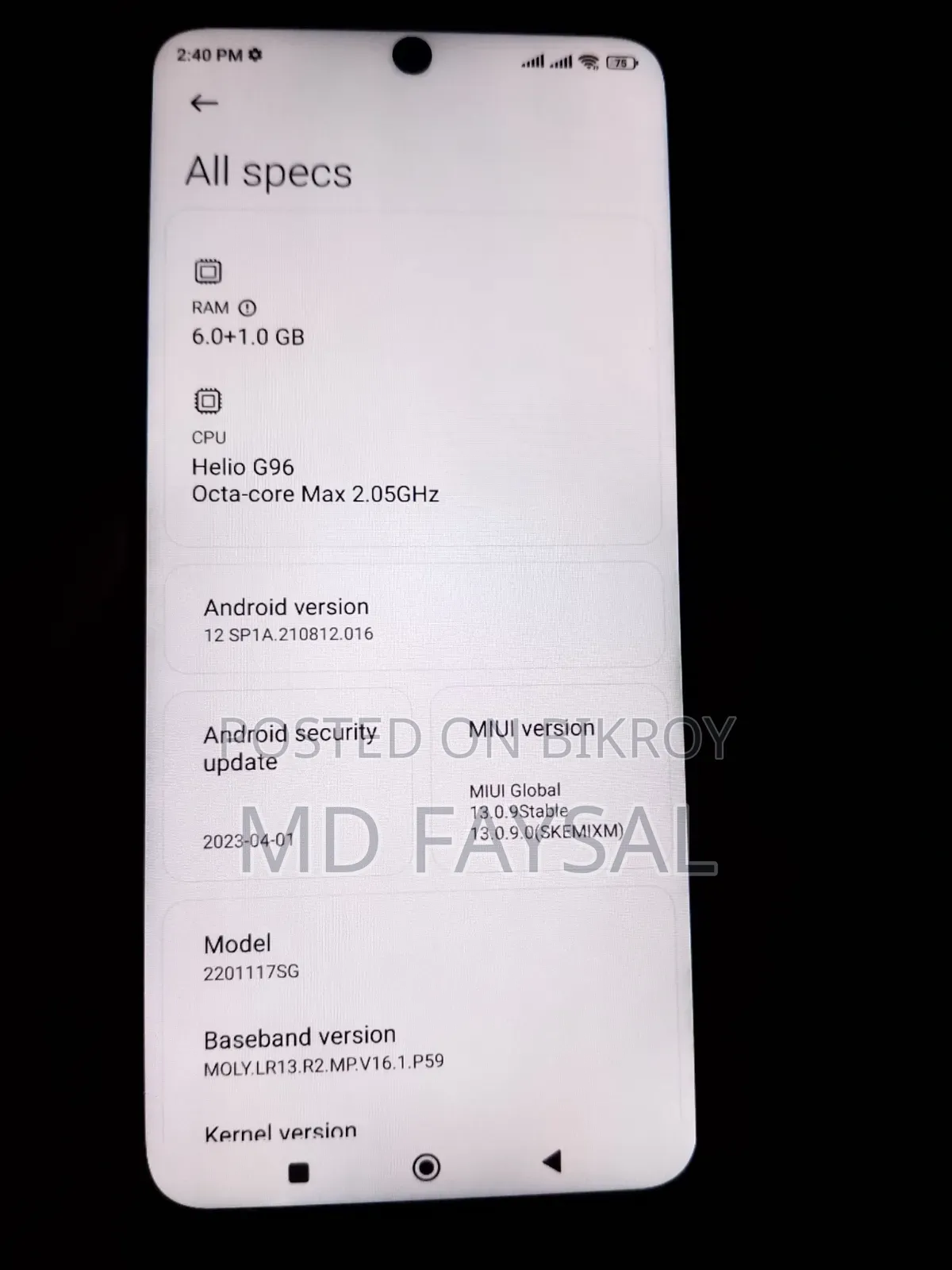 Xiaomi Redmi Note 11S 64 GB Blue