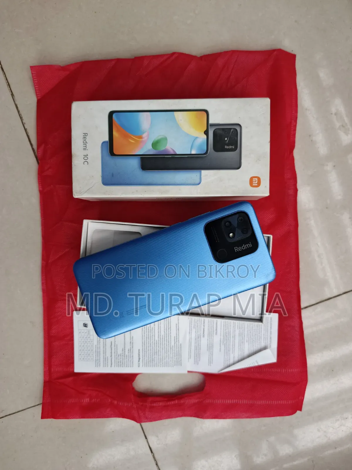 Xiaomi Redmi 10C 64 GB Red