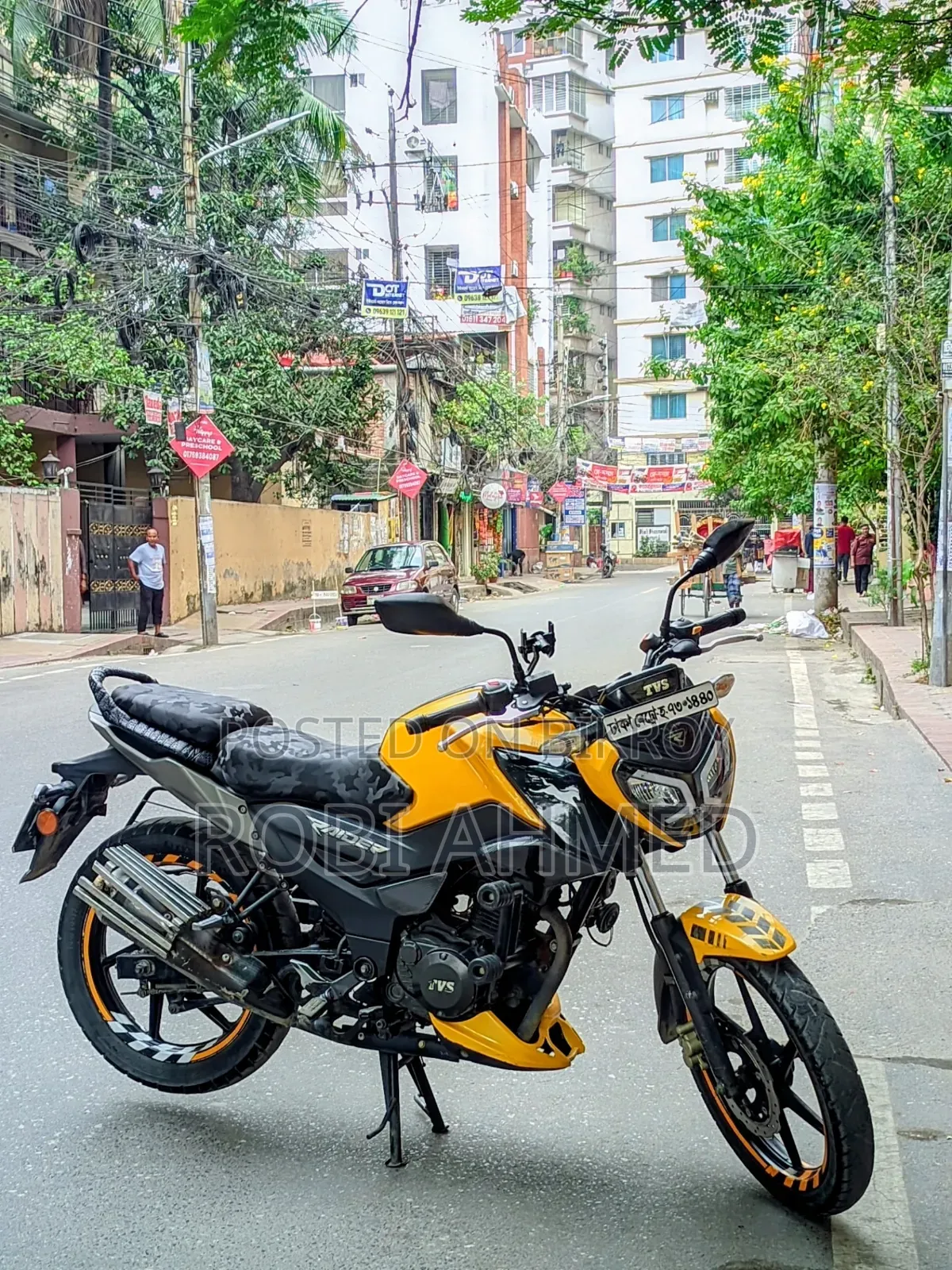 TVS Raider 125 2022 Yellow