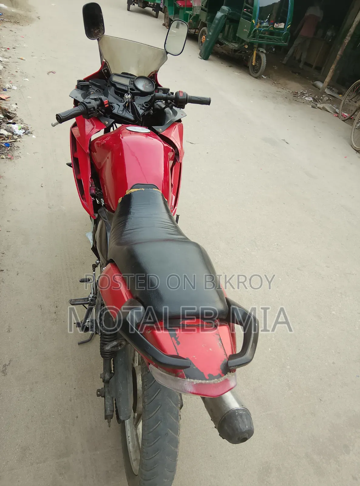 TVS Apache RTR 160 2V 2013 Red