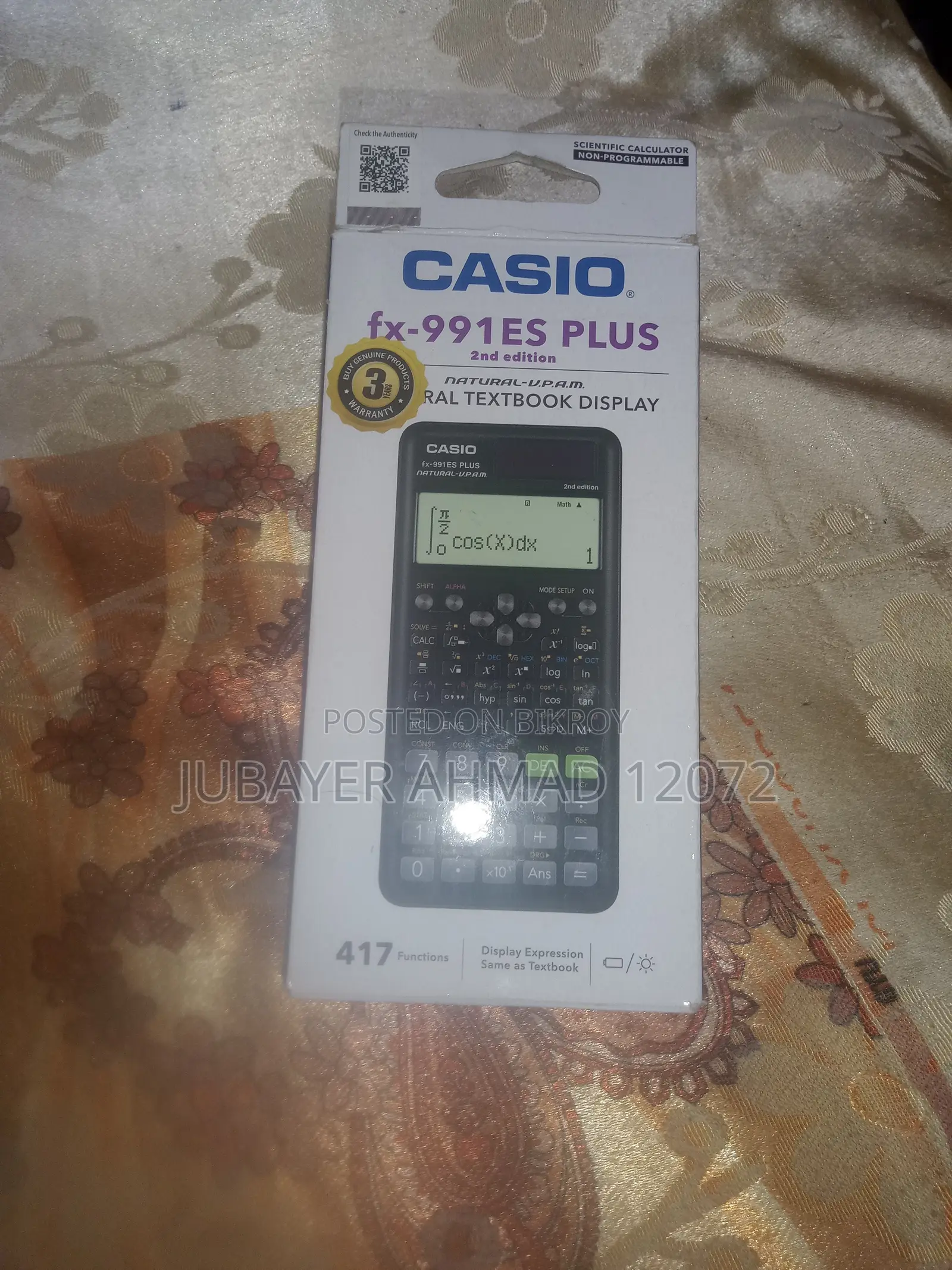 Casio Fx-991es Plus Calculator
