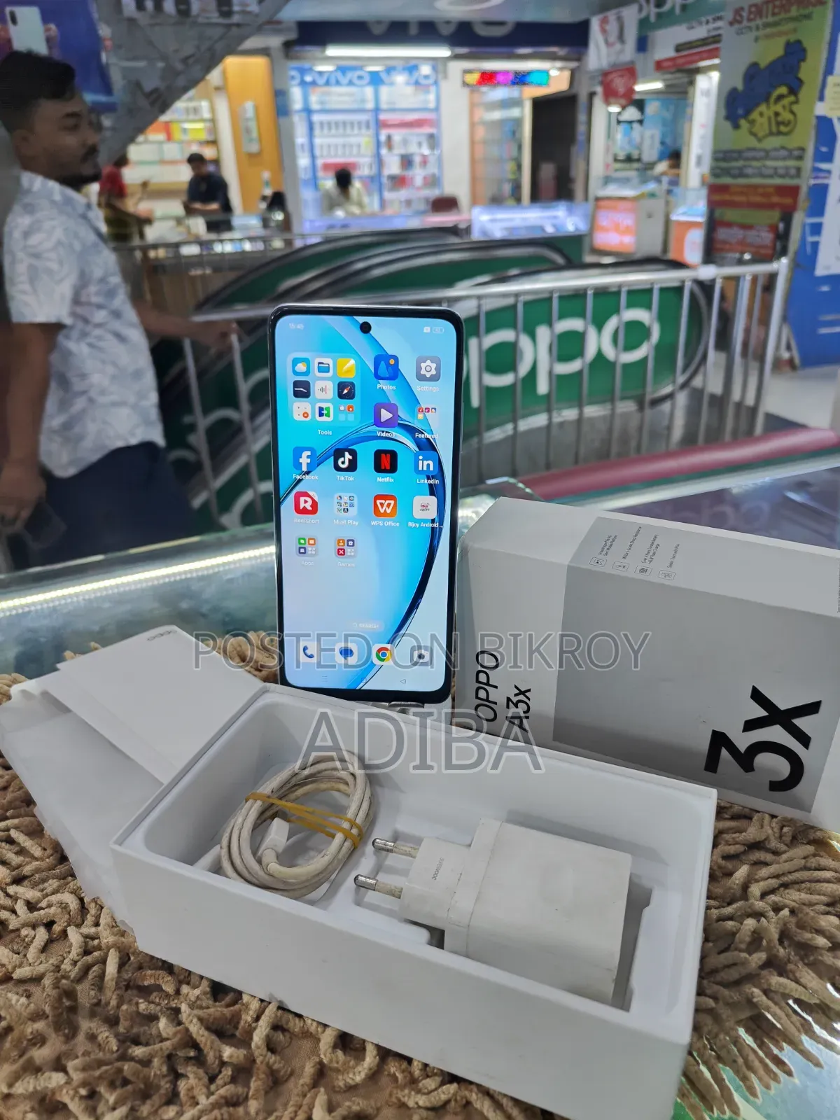 Oppo A3x 64 GB Blue