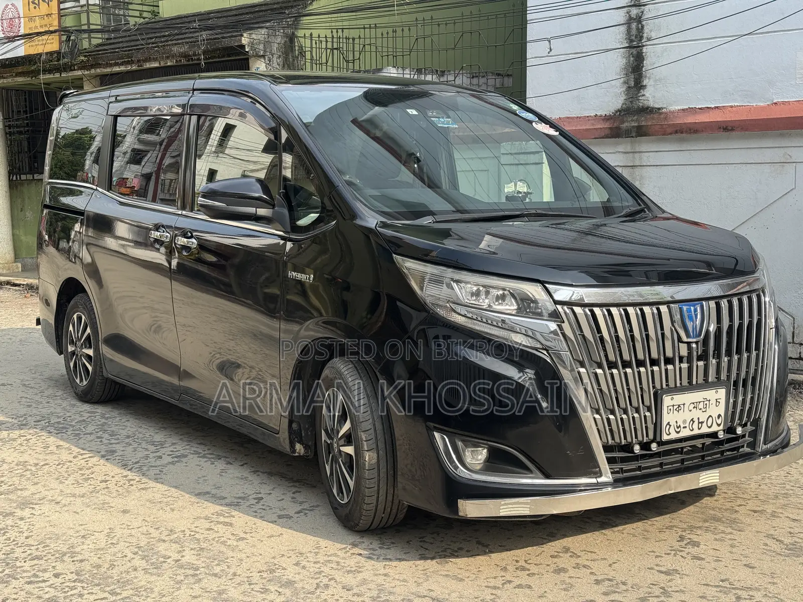 Toyota Esquire 1.8 FWD Hybrid (7 seater) 2017 Black