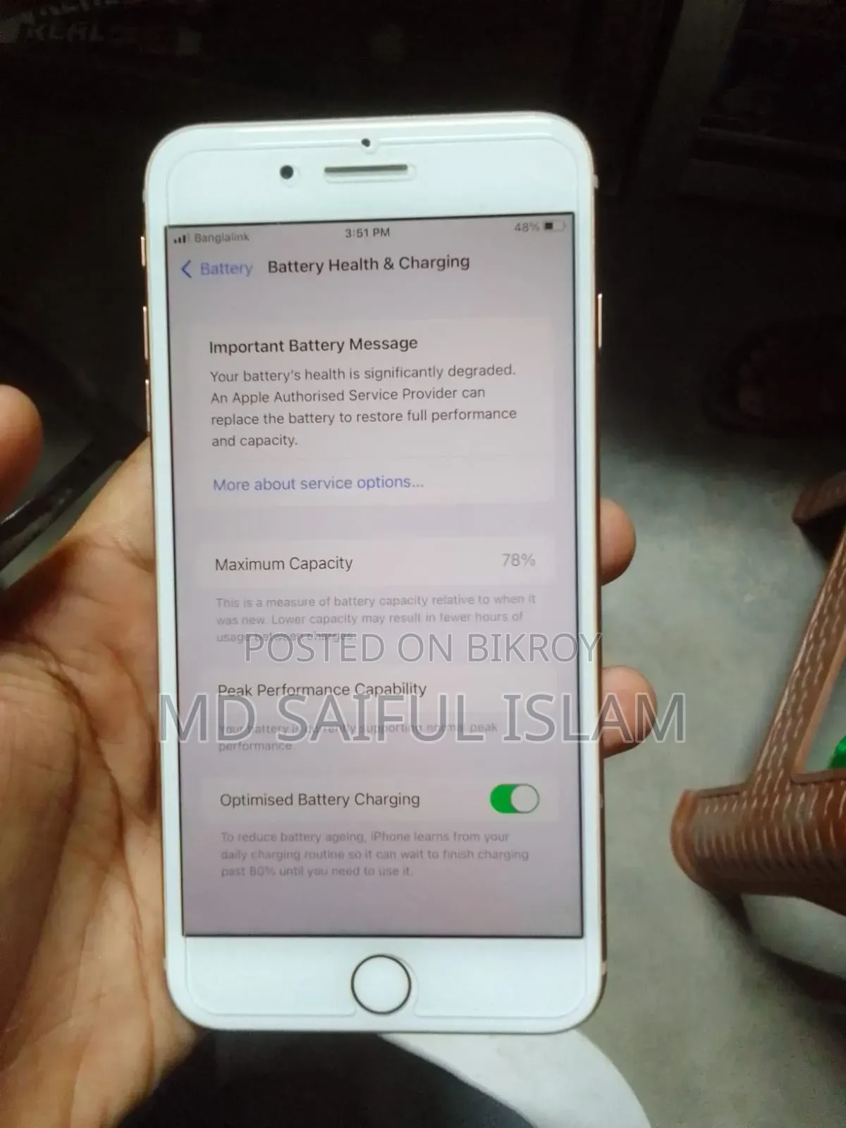 Apple iPhone 8 Plus 64 GB Gold