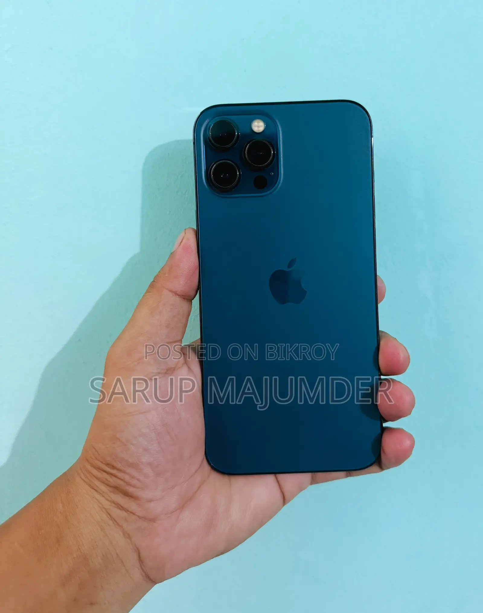 অ্যাপল আইফোন ১২ প্রো ম্যাক্স ১২৮ জিবি ব্লু