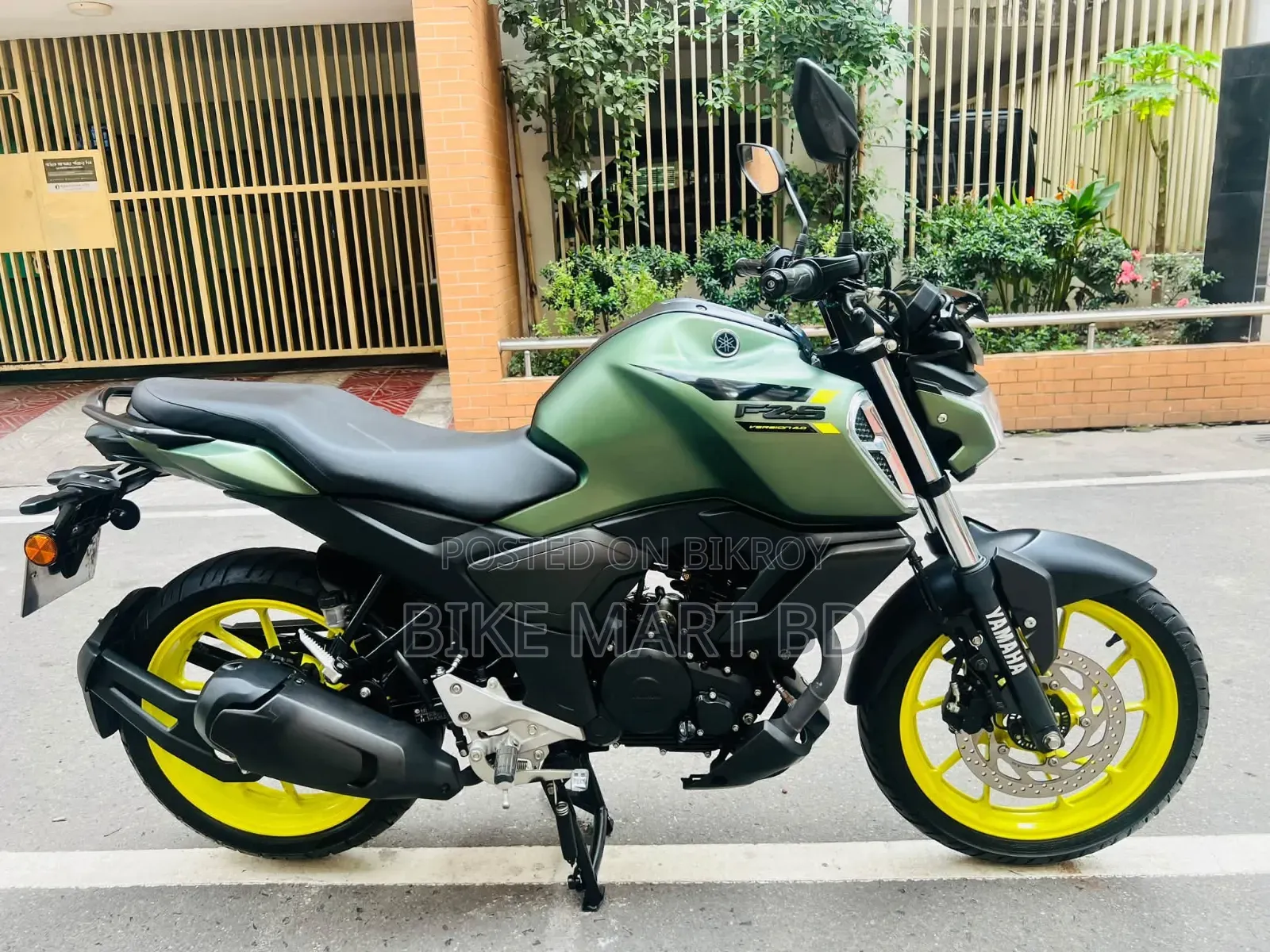 Yamaha FZS V4 2025 Green