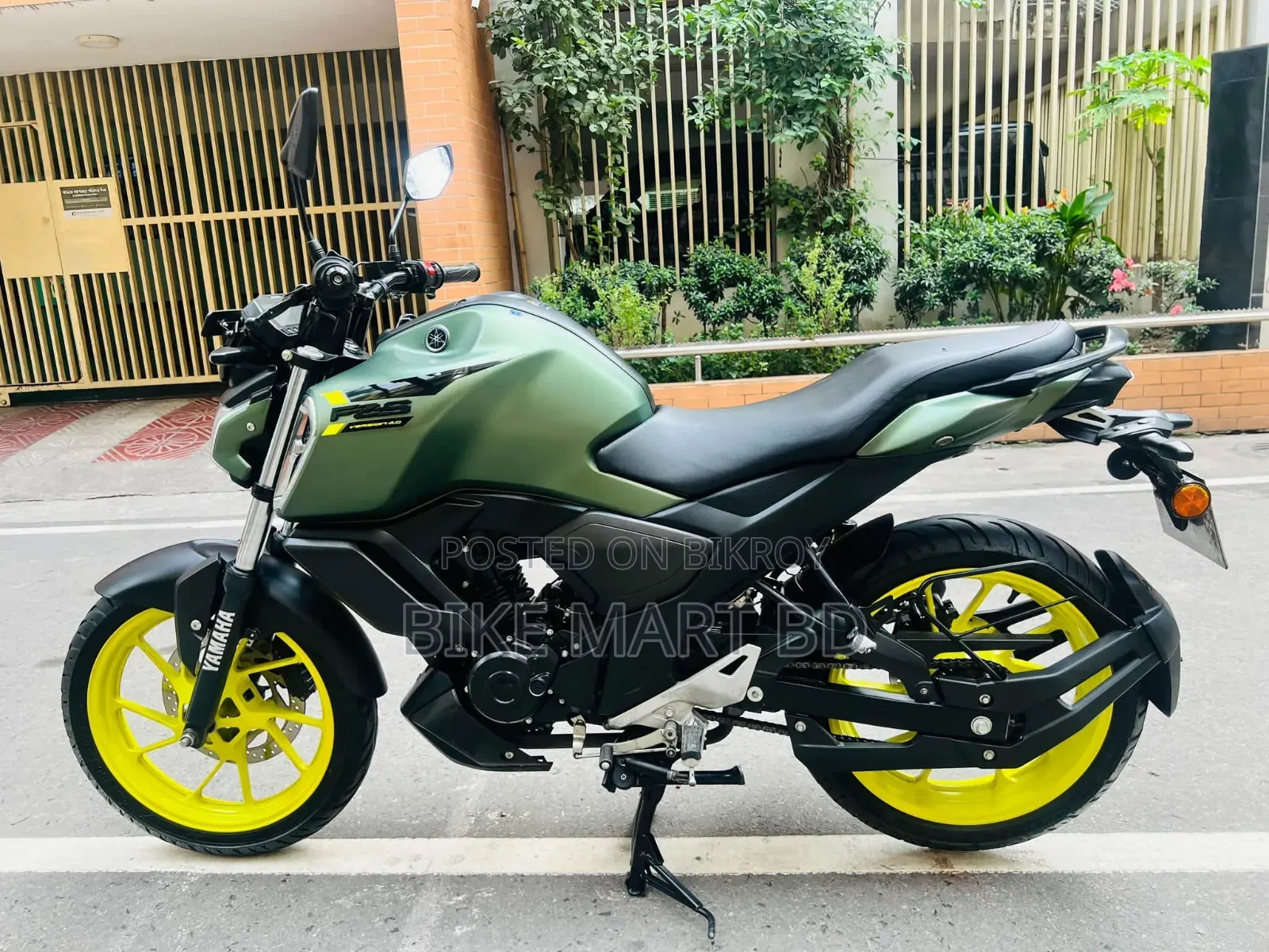 Yamaha FZS V4 2025 Green