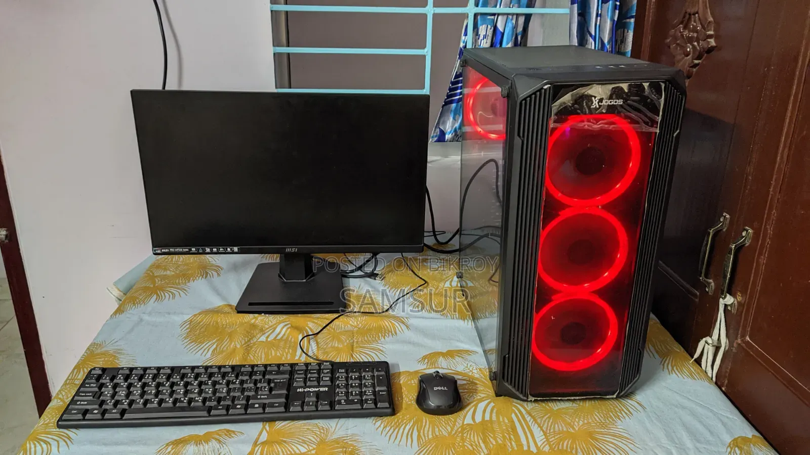 Desktop Computer MSI 16GB AMD Ryzen 7 SSD 1T