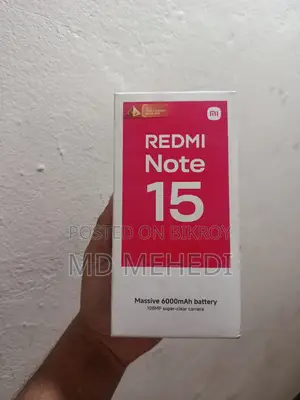 Xiaomi Redmi Note 15 128 GB Black
