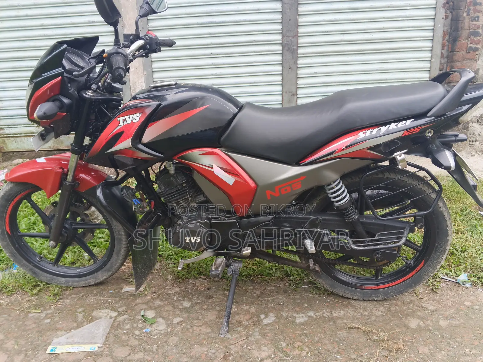 TVS Stryker 125 2023 Black