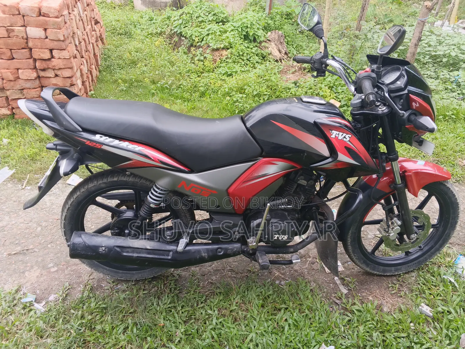 TVS Stryker 125 2023 Black