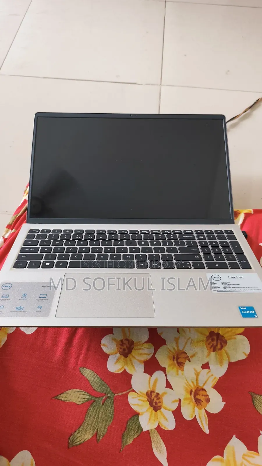 Laptop Dell Inspiron 15 3520 8GB Intel Core i3 SSD 500GB