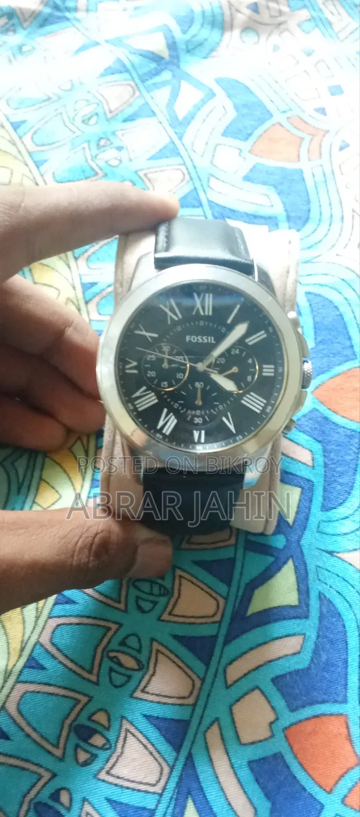 ফসিল গ্রান্ট ক্রونوগ্রাফ (মডেল FS4812)
