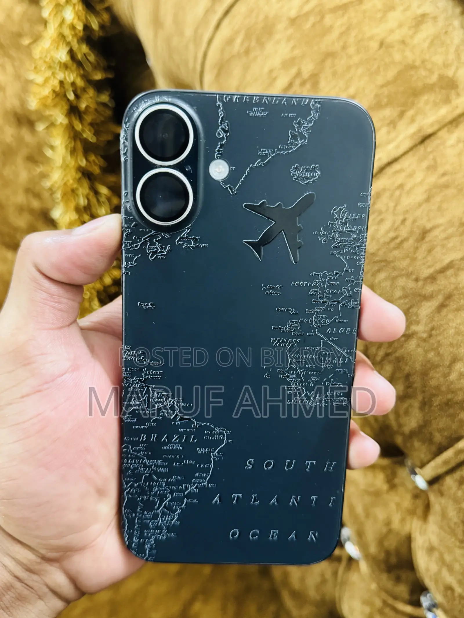 নতুন অ্যাপল আইফোন ১৬ প্লাস ২৫৬ জিবি ব্ল্যাক
