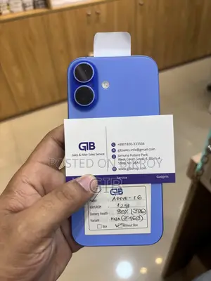 অ্যাপল আইফোন ১৬ ১২৮ জিবি ব্লু