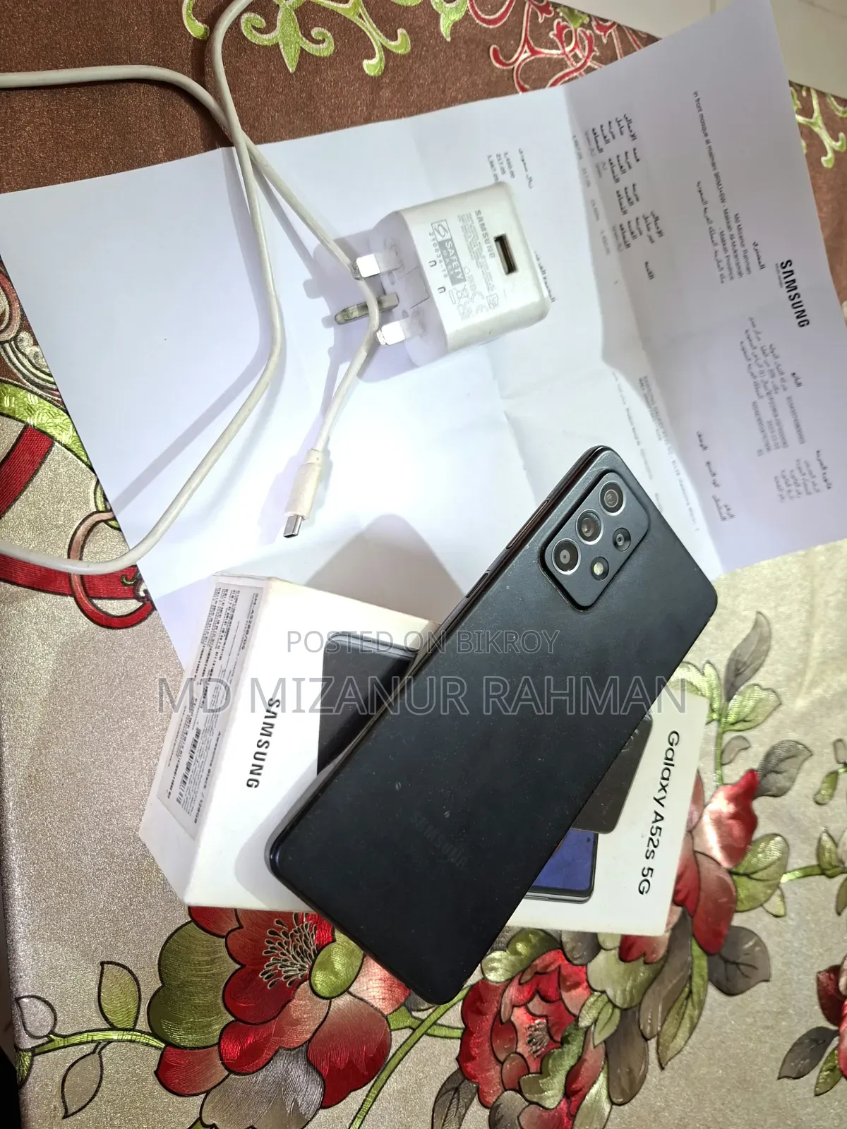 Samsung Galaxy A52s 5G 128 GB Black
